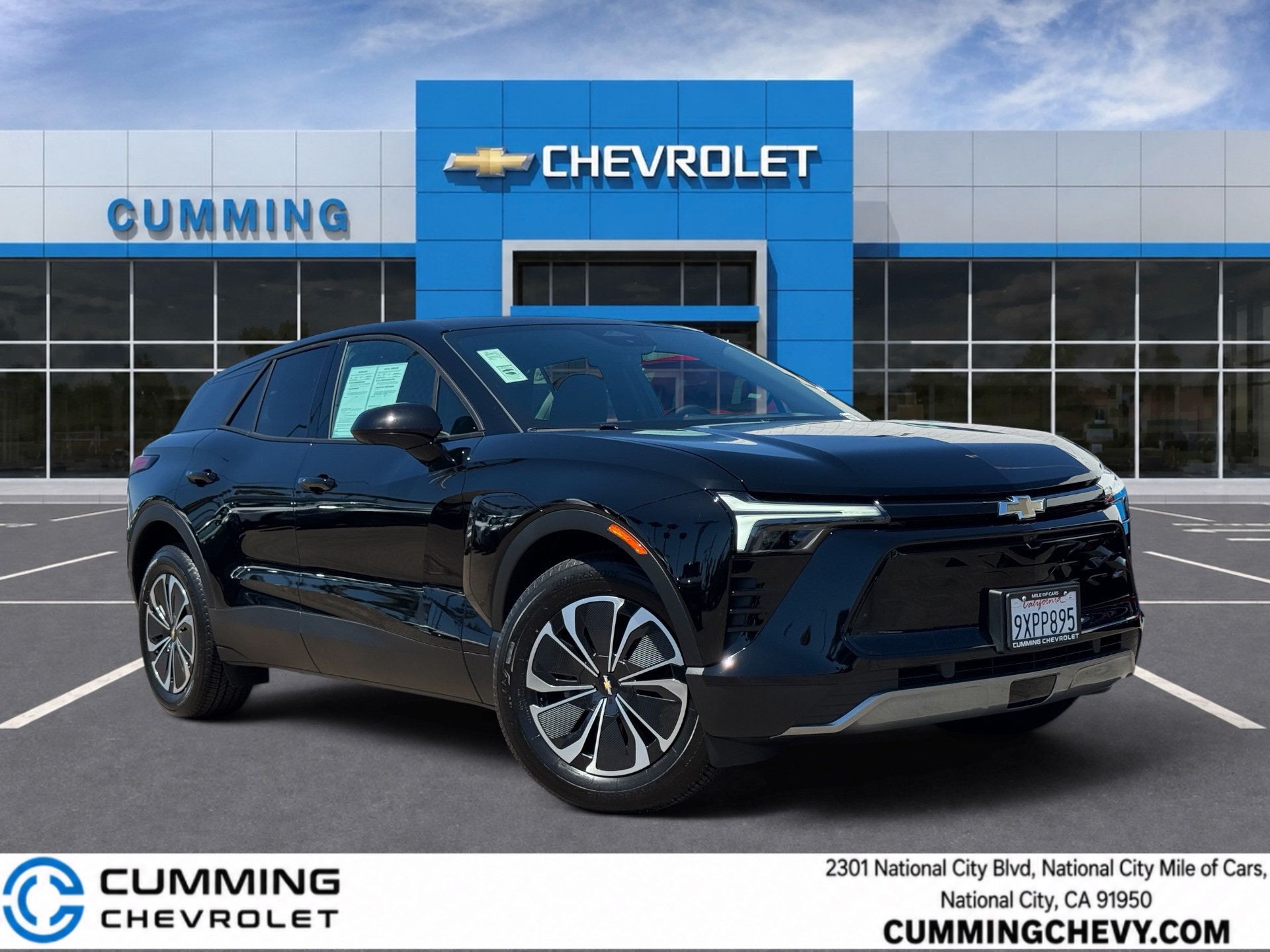 Black 2026 Chevrolet Blazer EV SUV / Crossover Front-Wheel Drive 1-Speed Automatic