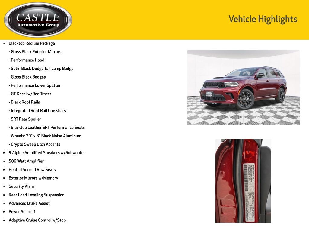 2026 DODGE DURANGO - Image 10