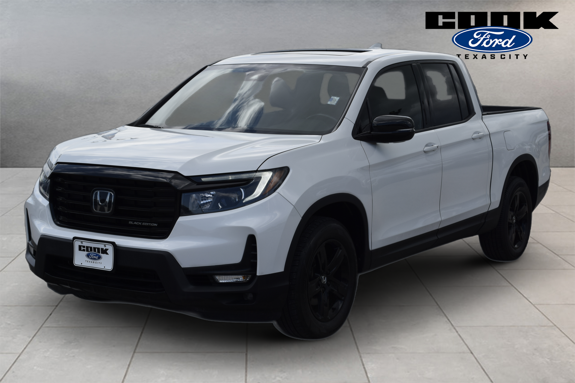 White 2023 Honda Ridgeline Pickup Truck All-Wheel Drive 9-Speed Automatic