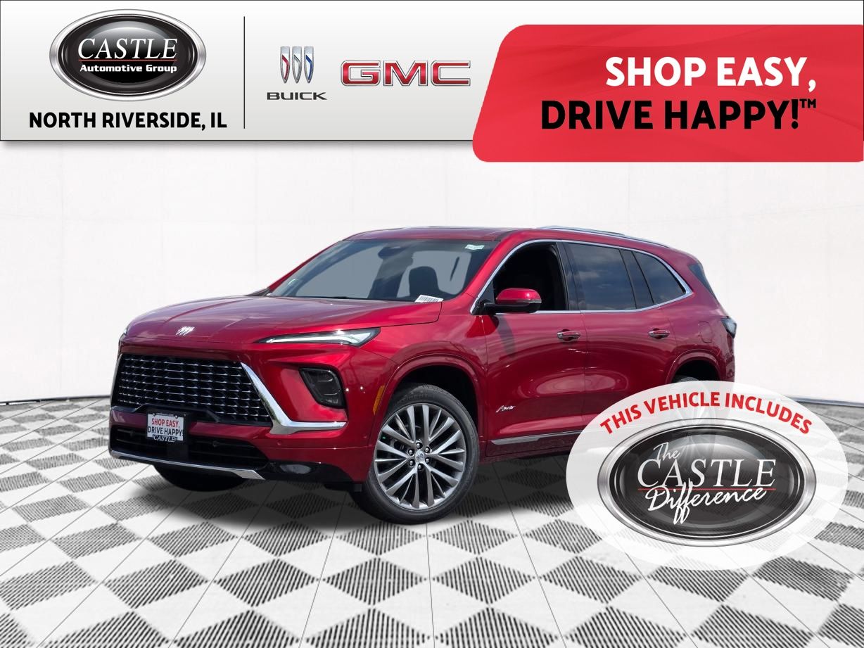 Cherry Red Tintcoat 2026 Buick Enclave SUV / Crossover Four-Wheel Drive 8-Speed Automatic