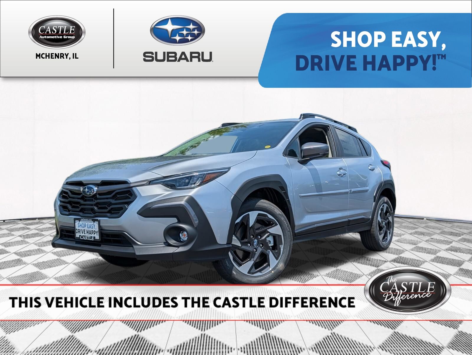 Ice Silver Metallic 2026 Subaru Crosstrek SUV / Crossover All-Wheel Drive Continuously Variable Transmission