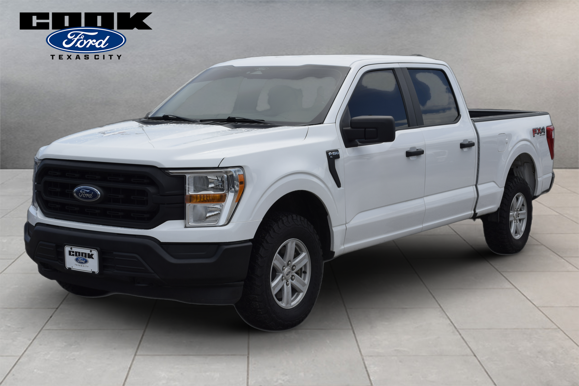 2022 Ford F-150 XL White at Classic Chevrolet Galveston
