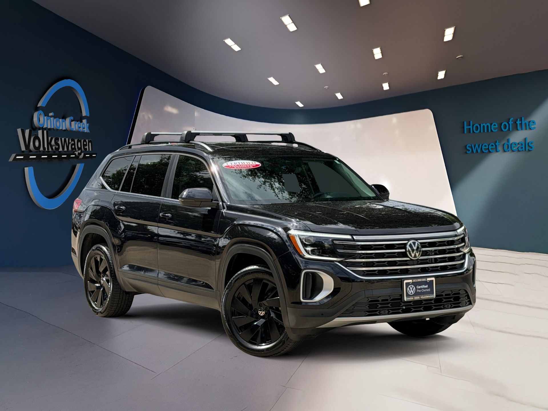 Deep Black Pearl 2026 Volkswagen Atlas SE FWD with Technology SUV / Crossover Front-Wheel Drive 8-Speed Automatic
