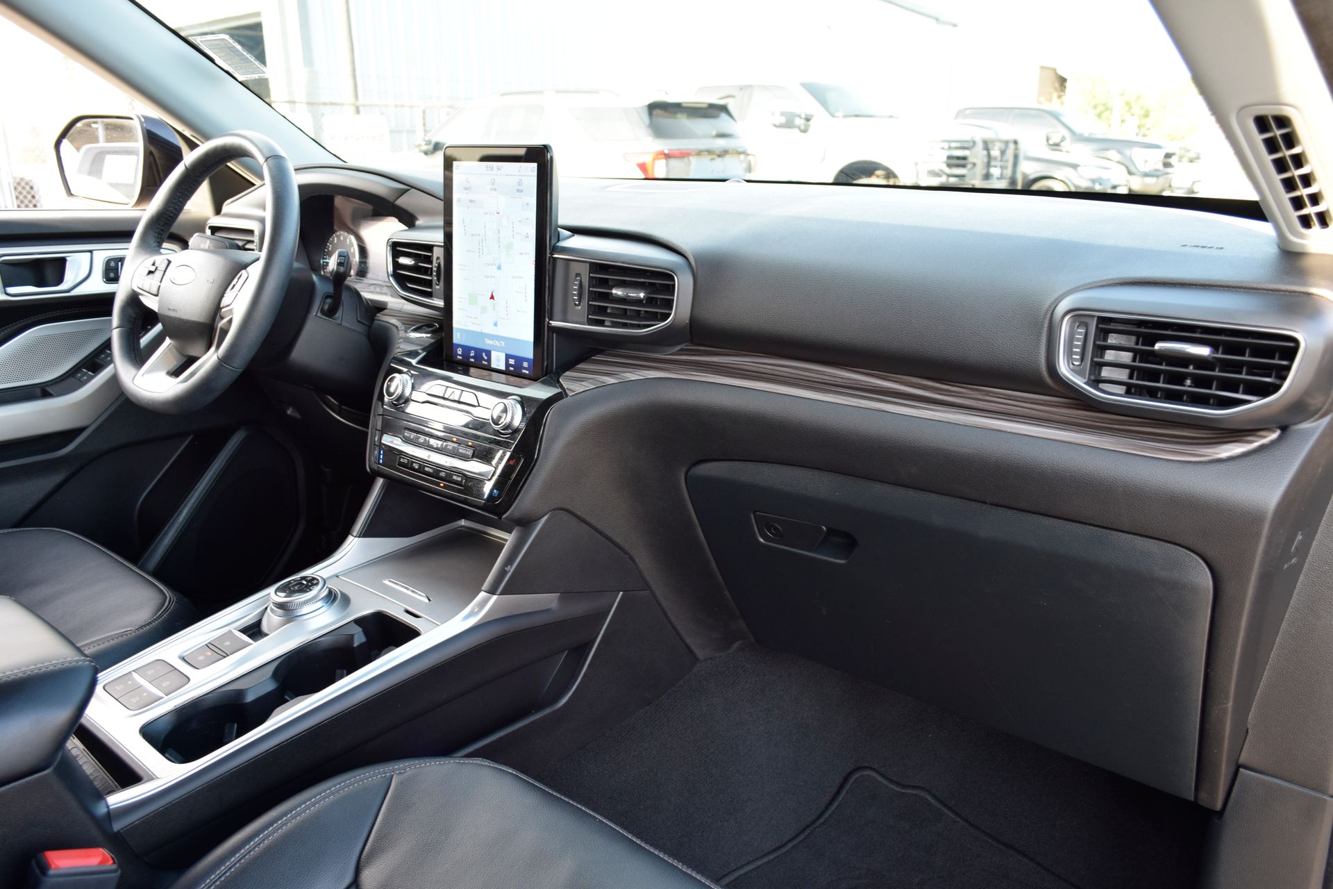 2023 Ford Explorer Limited Black at North Houston Mitsubishi