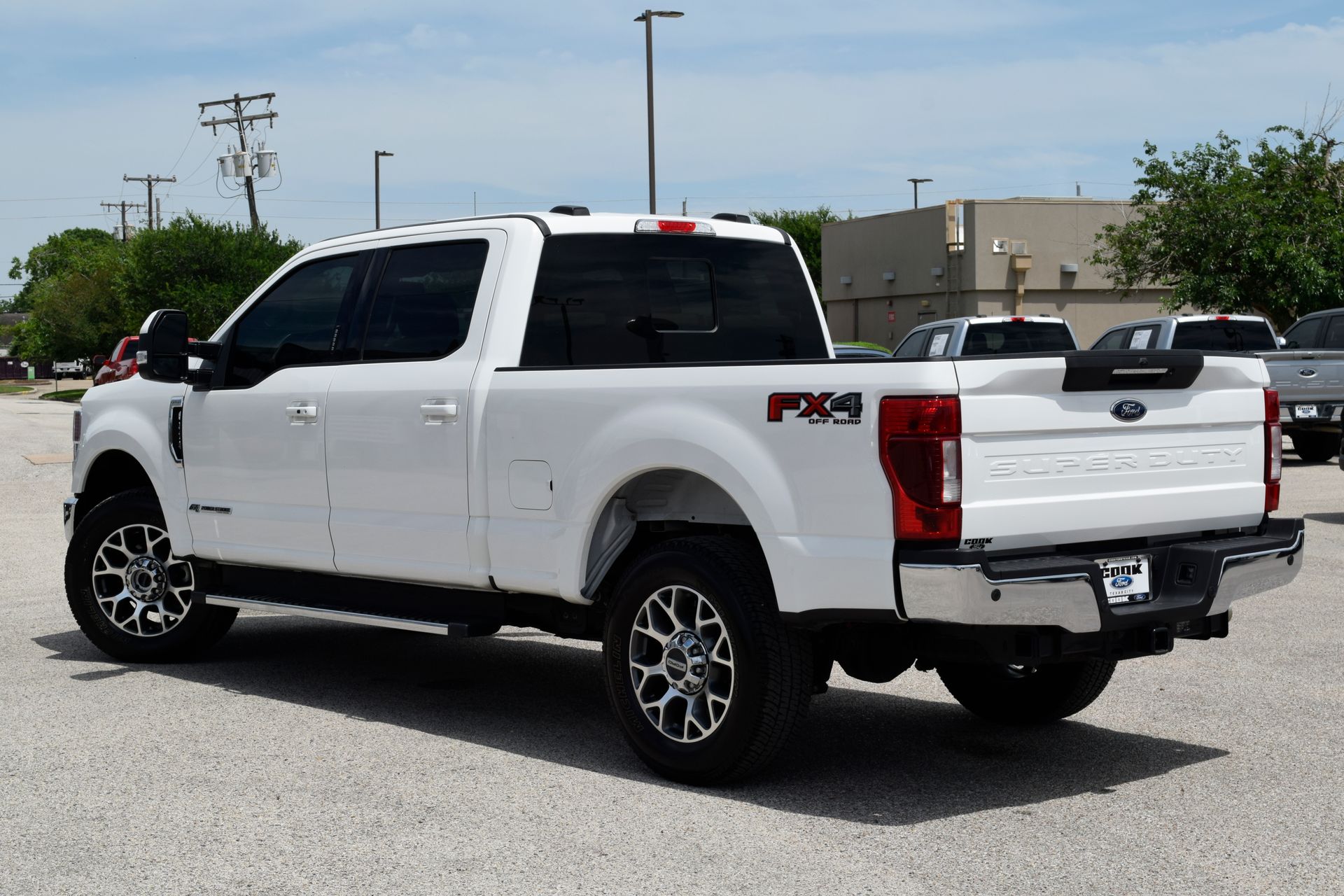 2020 Ford F-250SD Lariat White at Cook Ford