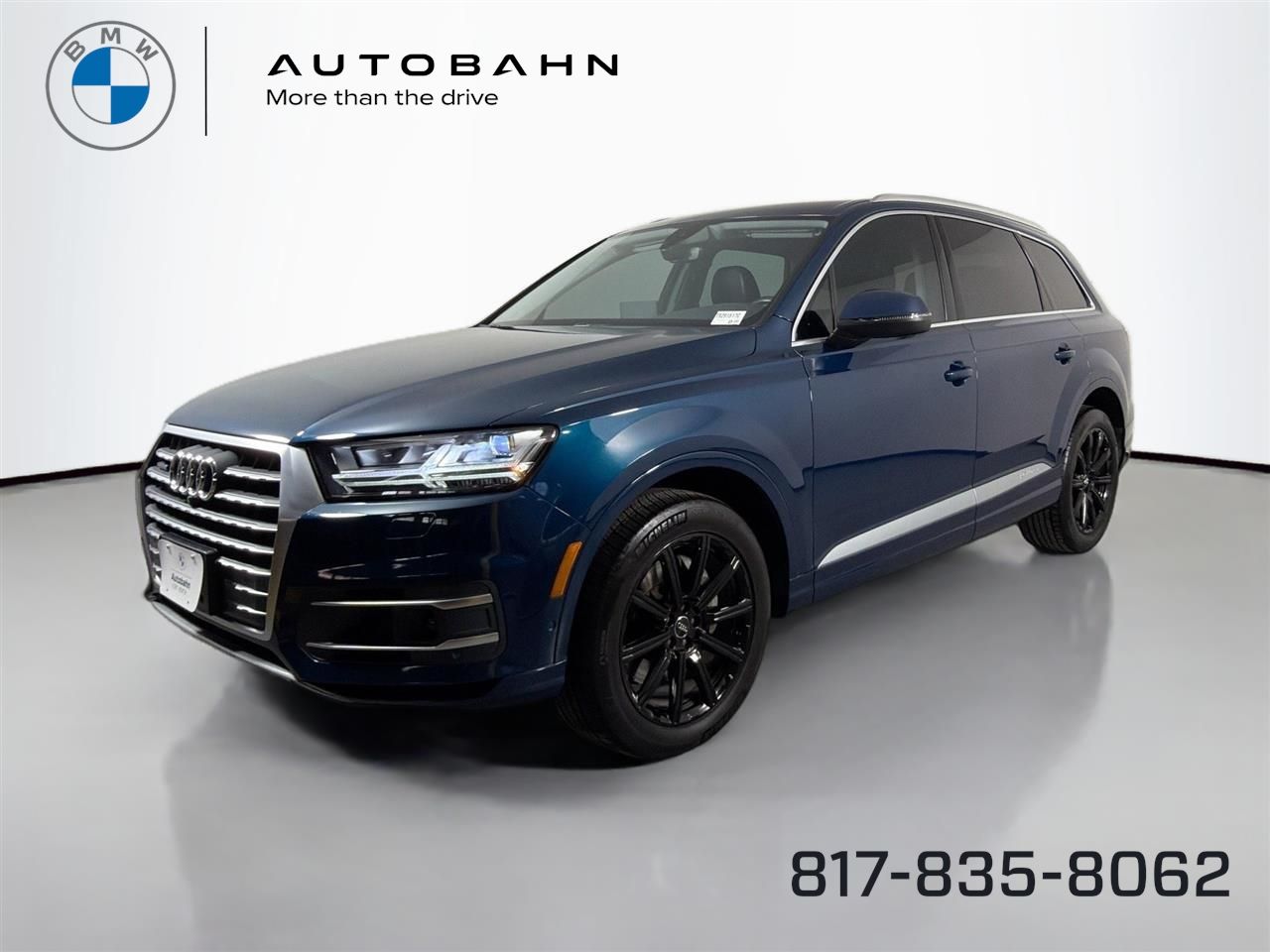 Galaxy Blue Metallic 2019 Audi Q7 55 TFSI quattro Premium Plus SUV / Crossover All-Wheel Drive 8-Speed Automatic