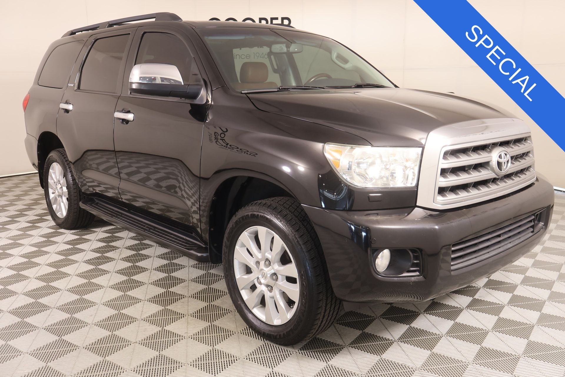 Black 2016 Toyota Sequoia SUV / Crossover Four-Wheel Drive 6-Speed Automatic
