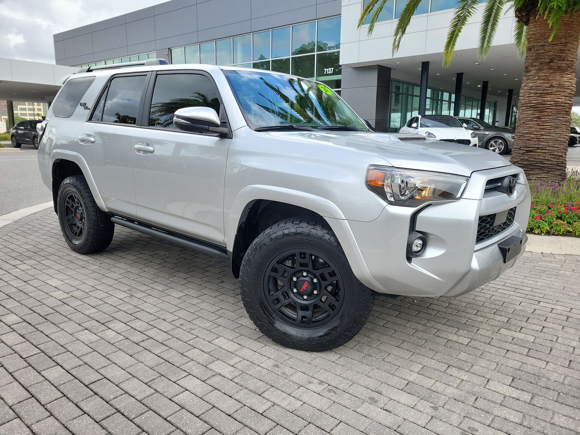 Classic Silver Metallic 2024 Toyota 4Runner SUV / Crossover Four-Wheel Drive 5-Speed Automatic