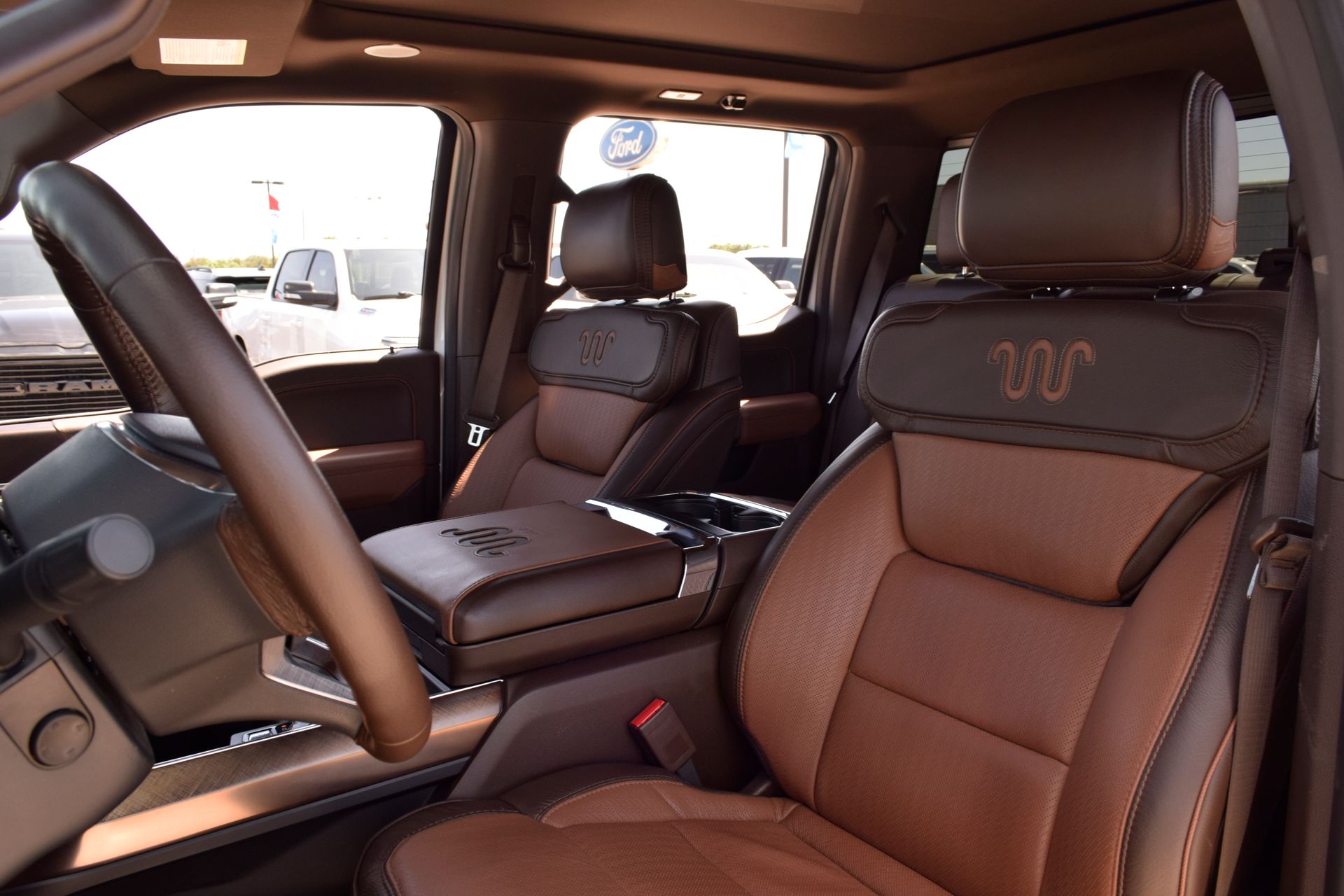 2024 Ford F-150 King Ranch White at DeMontrond Gulf Freeway