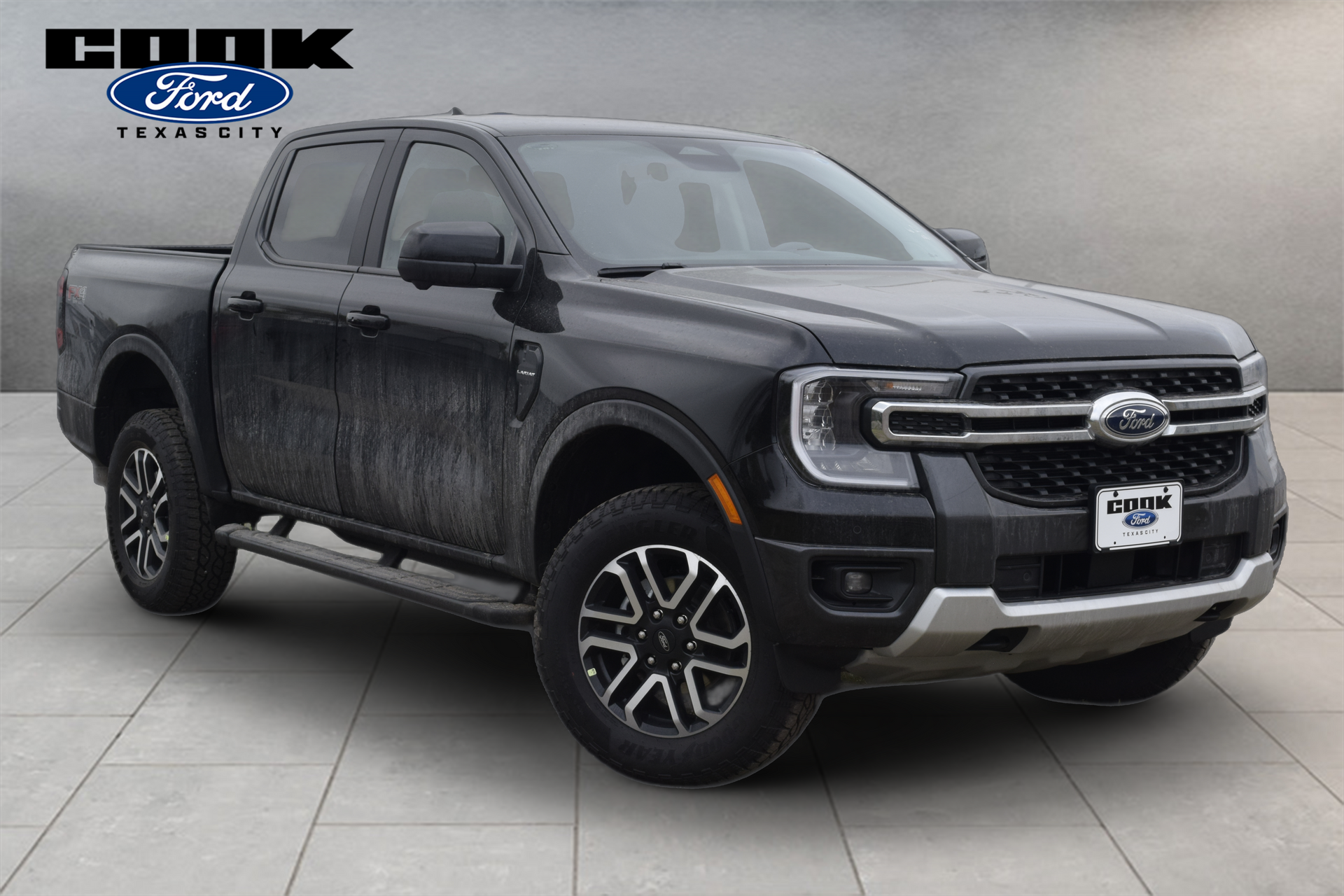 2026 Ford Ranger Lariat Black at DeMontrond Ford