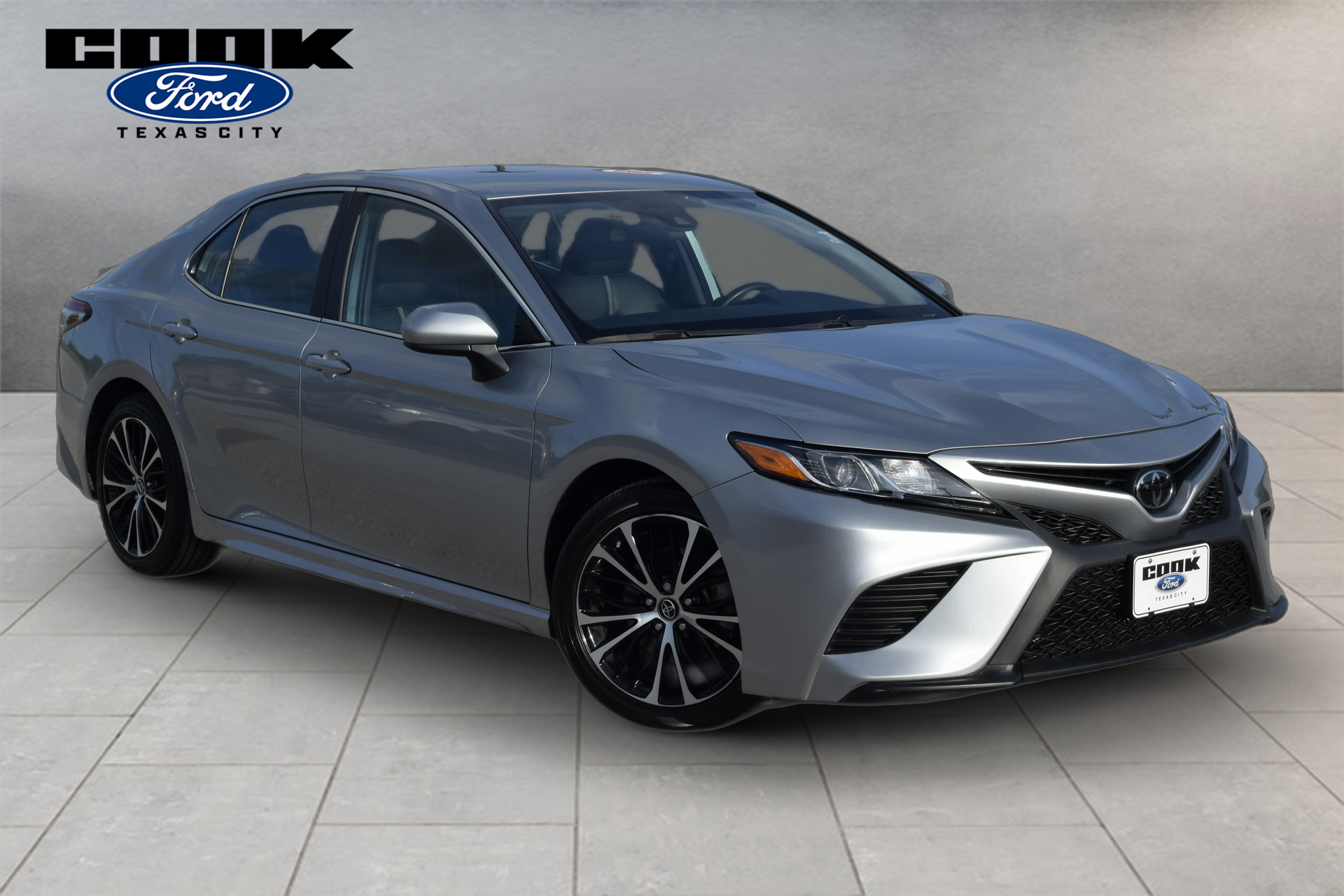 2019 Toyota Camry SE Silver at Don McGill Toyota