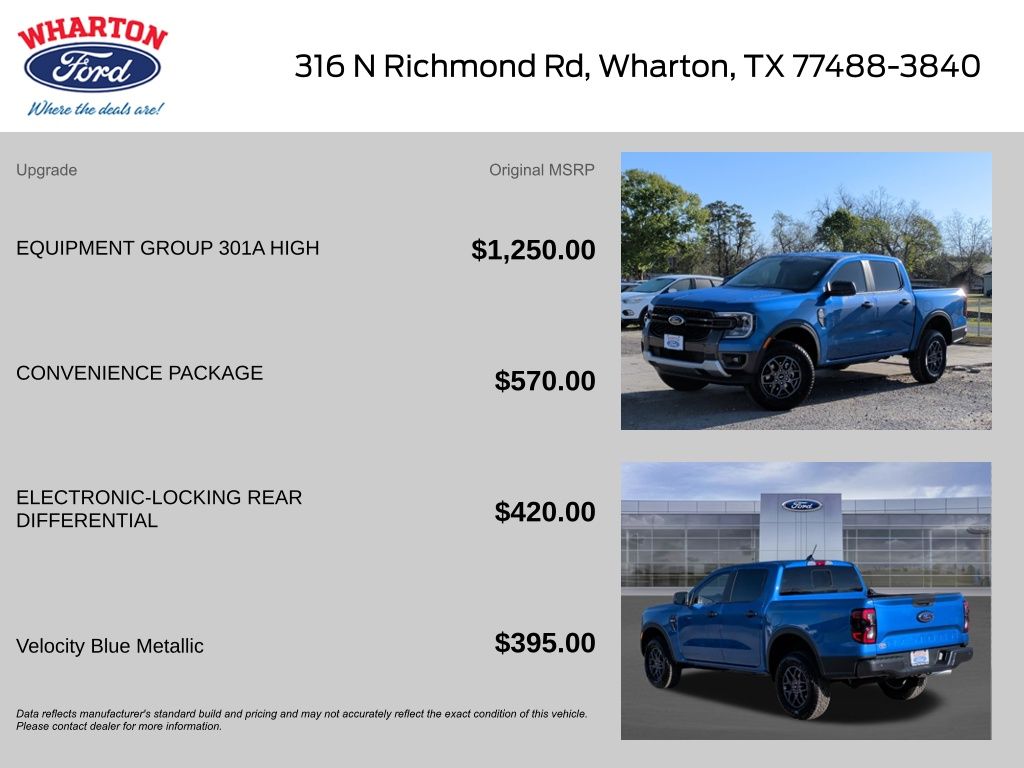2026 Ford Ranger XLT - 1