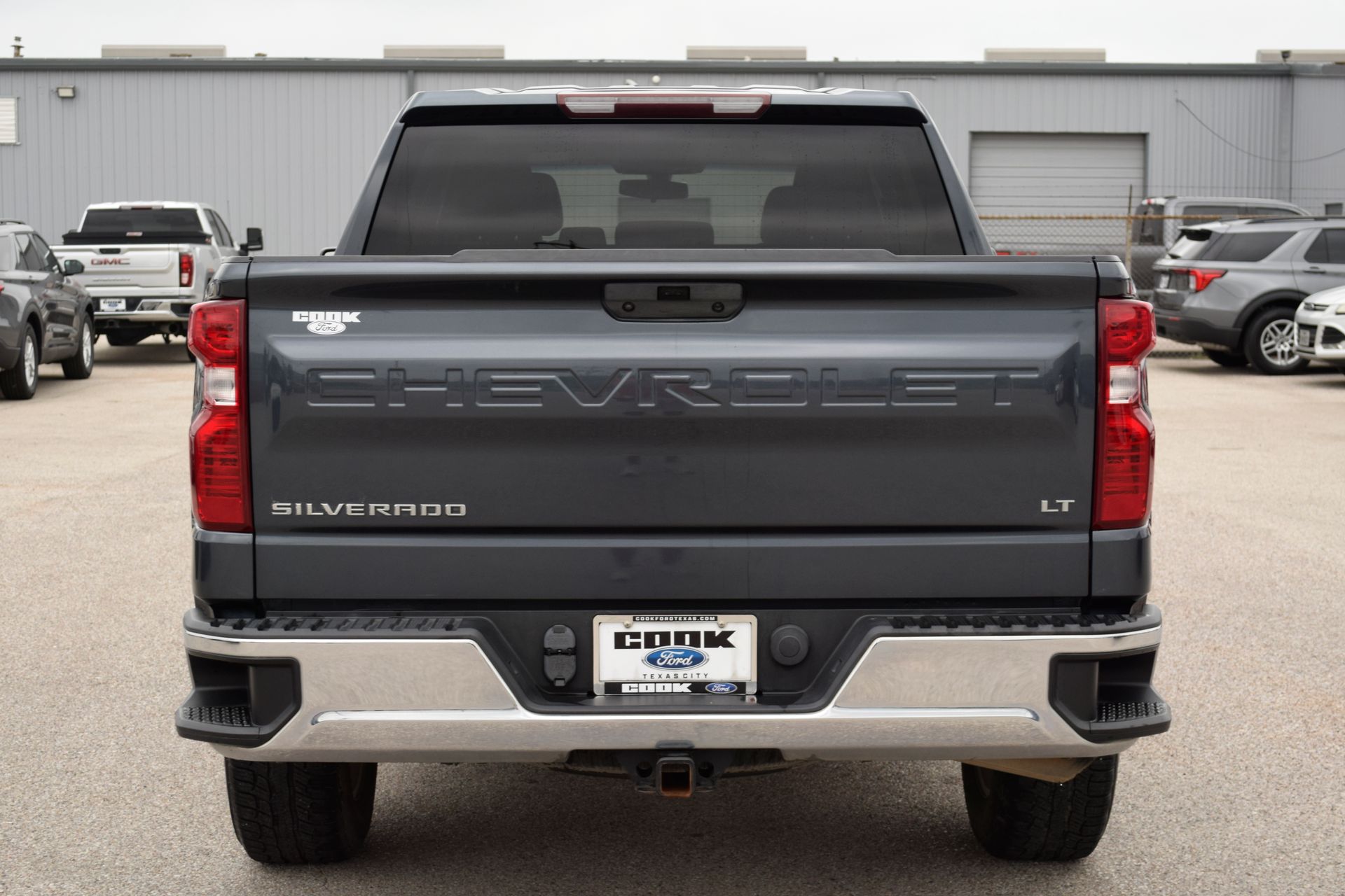 2021 Chevrolet Silverado 1500 LT Gray at DeMontrond Gulf Freeway