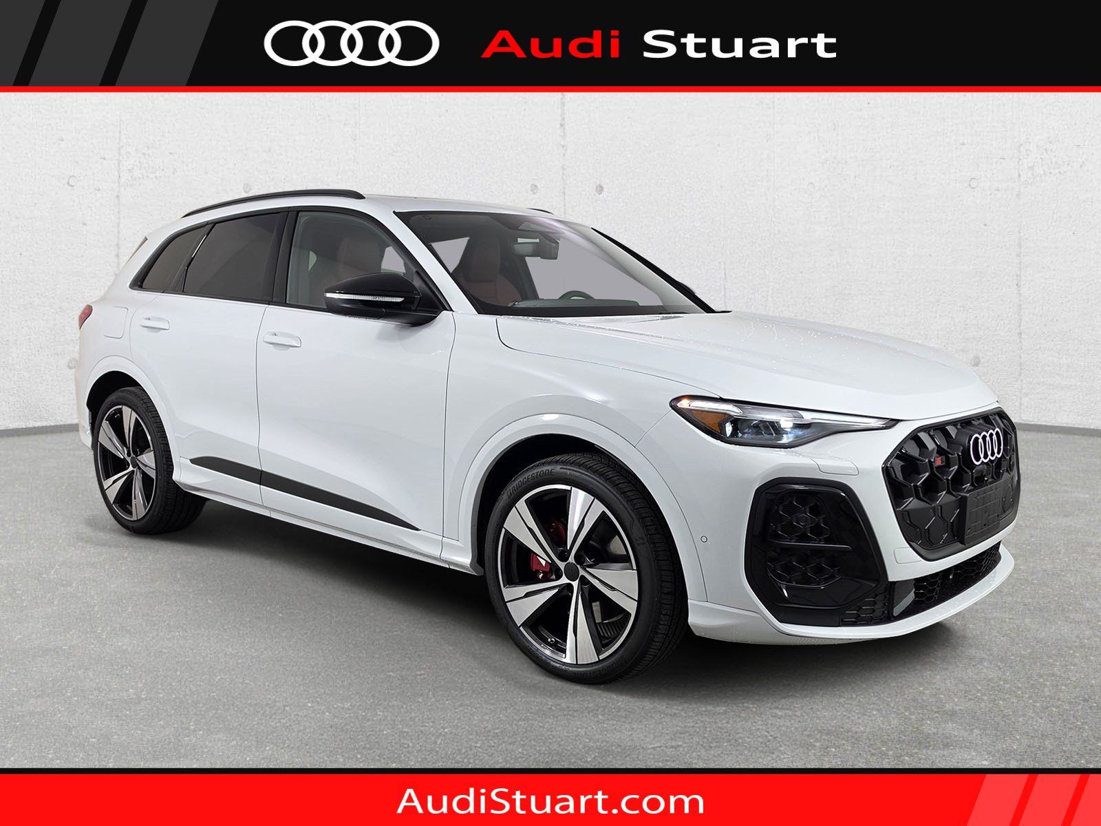 Glacier White Metallic 2026 Audi SQ5 SUV / Crossover All-Wheel Drive 7-Speed Automatic