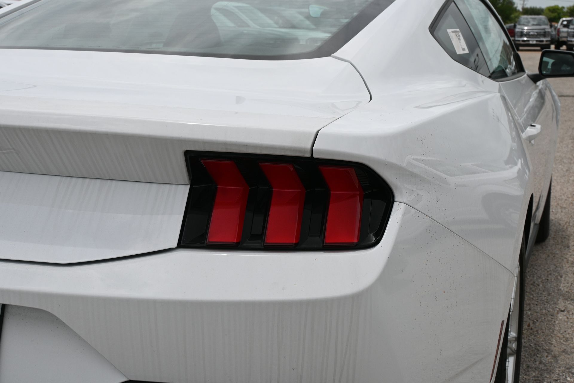 2026 Ford Mustang EcoBoost White at Wharton Ford