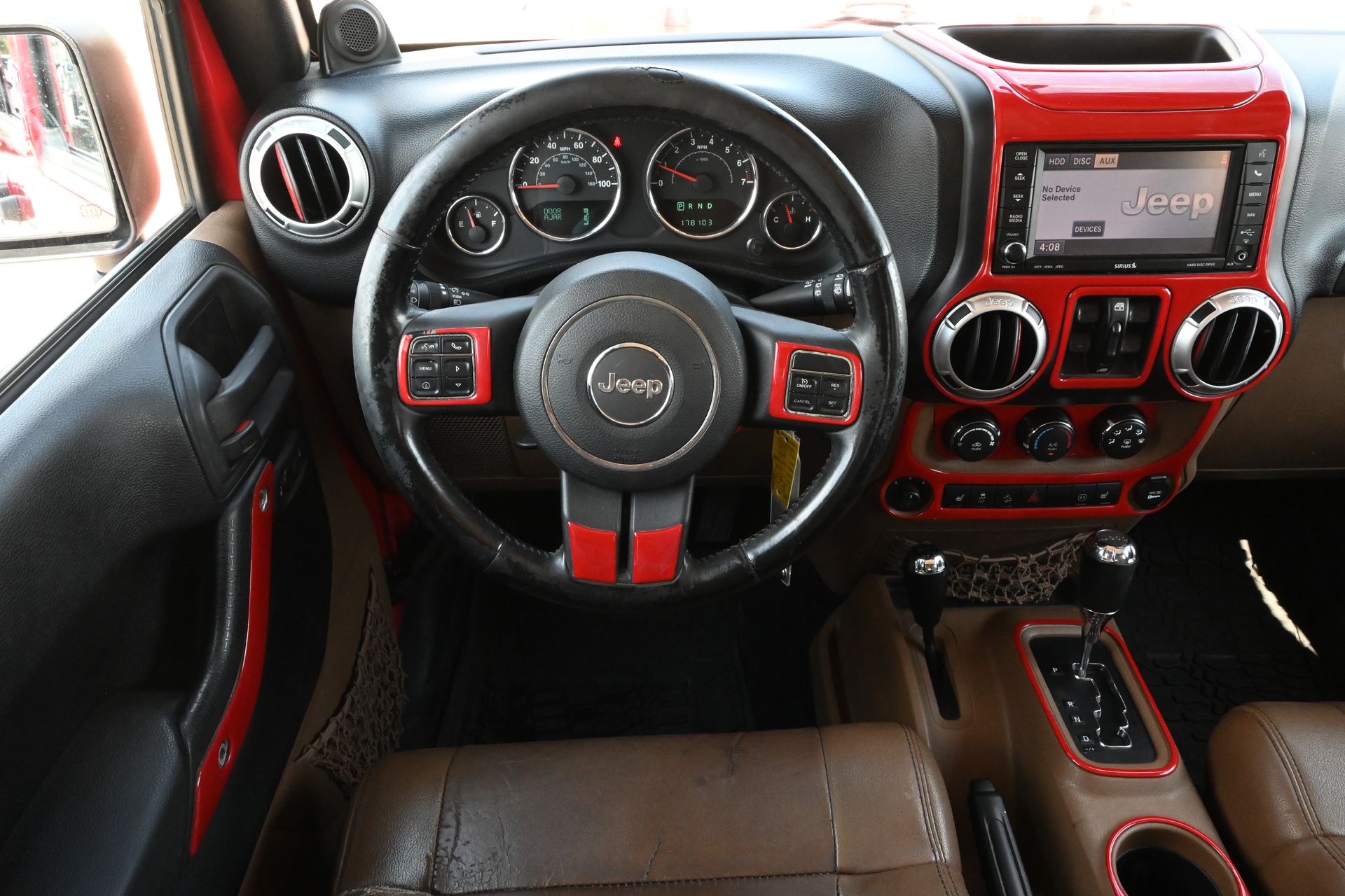 2012 Jeep Wrangler Unlimited Sahara Red at Emmons Autoplex