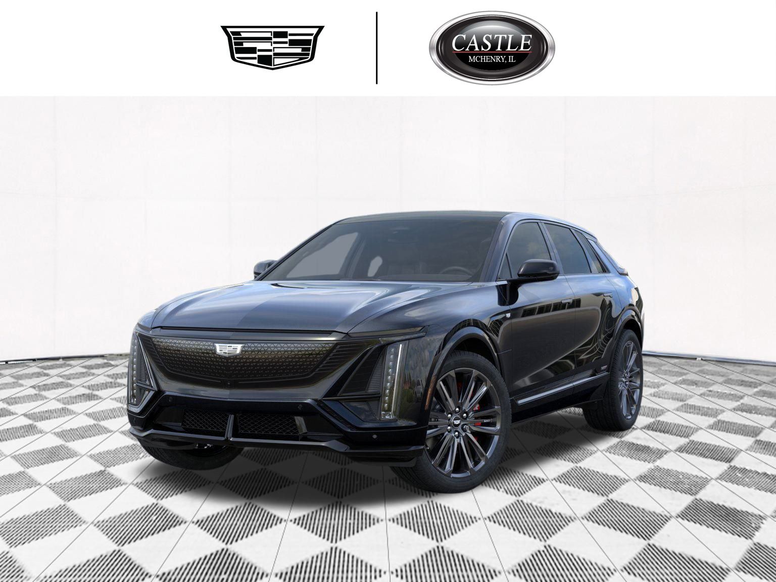 Stellar Black Metallic 2026 Cadillac LYRIQ-V SUV / Crossover All-Wheel Drive 1-Speed Automatic