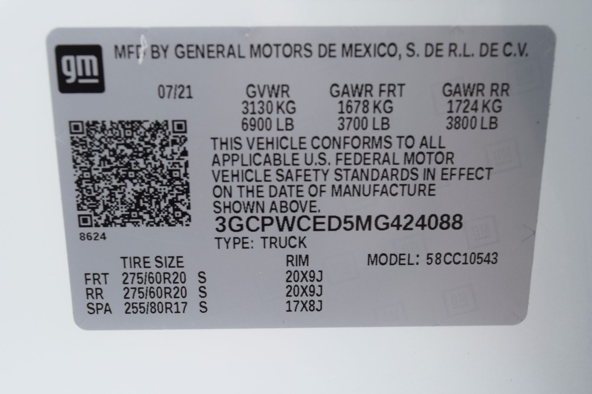 2021 Chevrolet Silverado 1500 LT White at Gullo Toyota