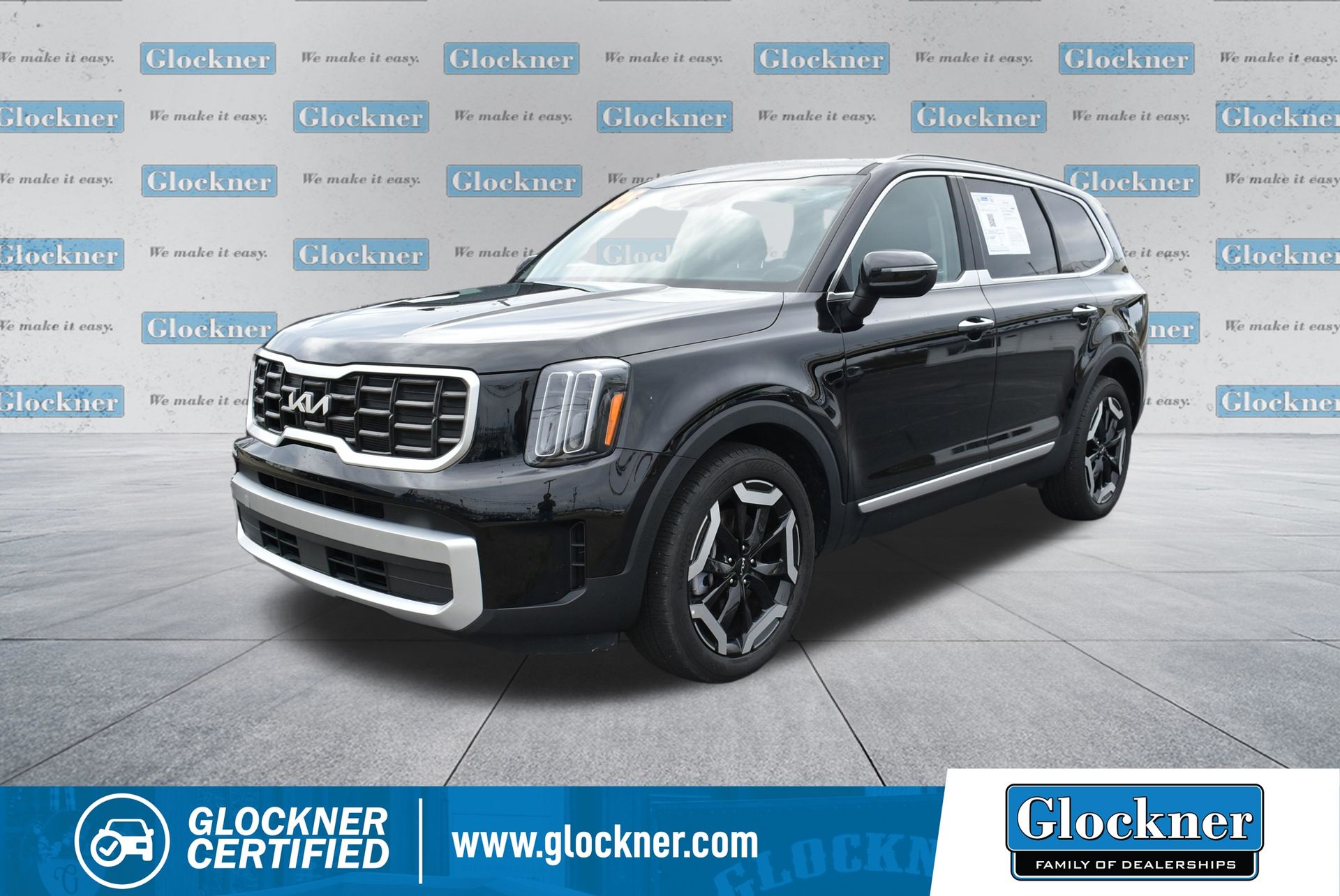 Ebony Black 2025 Kia Telluride S FWD SUV / Crossover Front-Wheel Drive 8-Speed Automatic