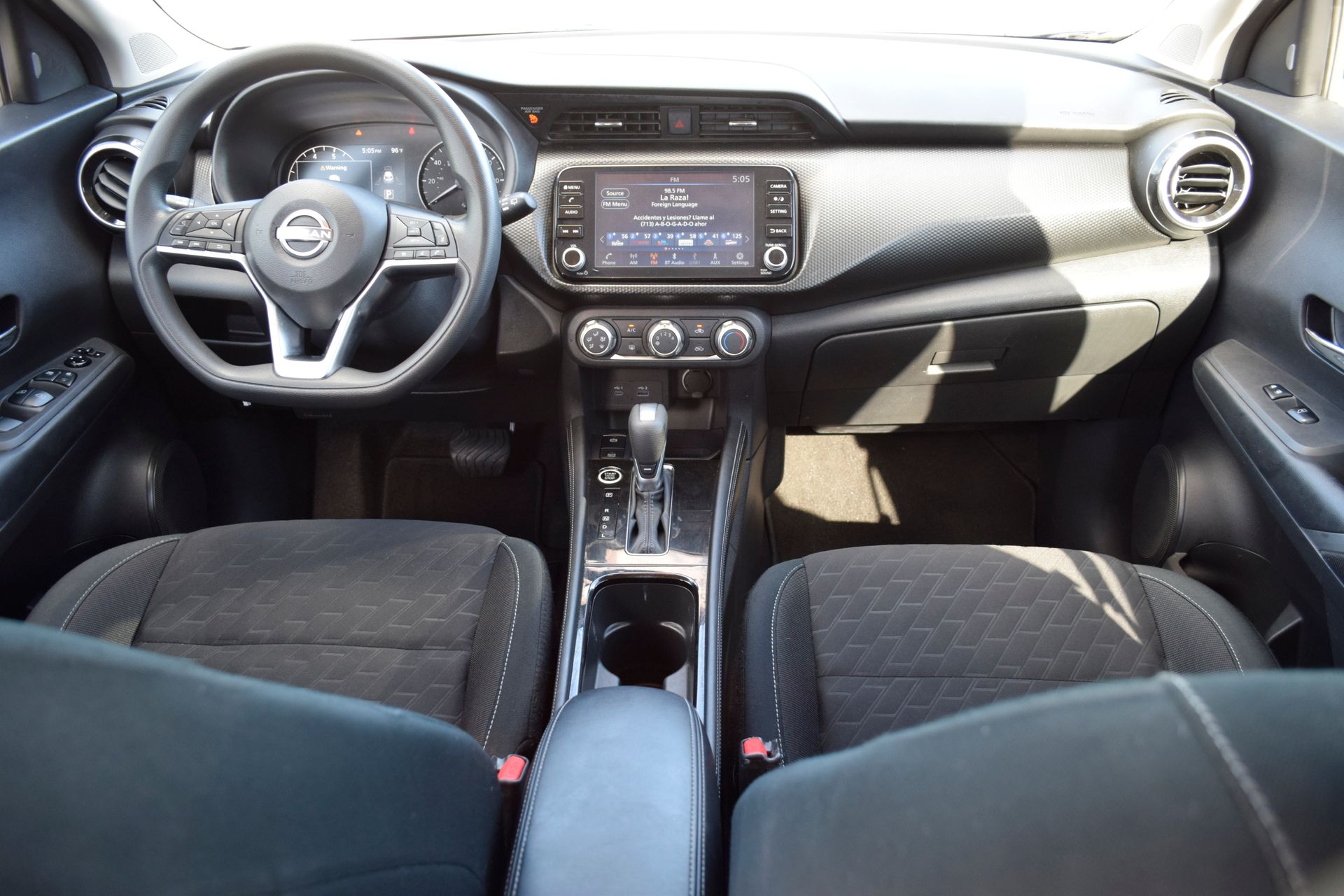 2024 Nissan Kicks SV White at Central Houston Nissan