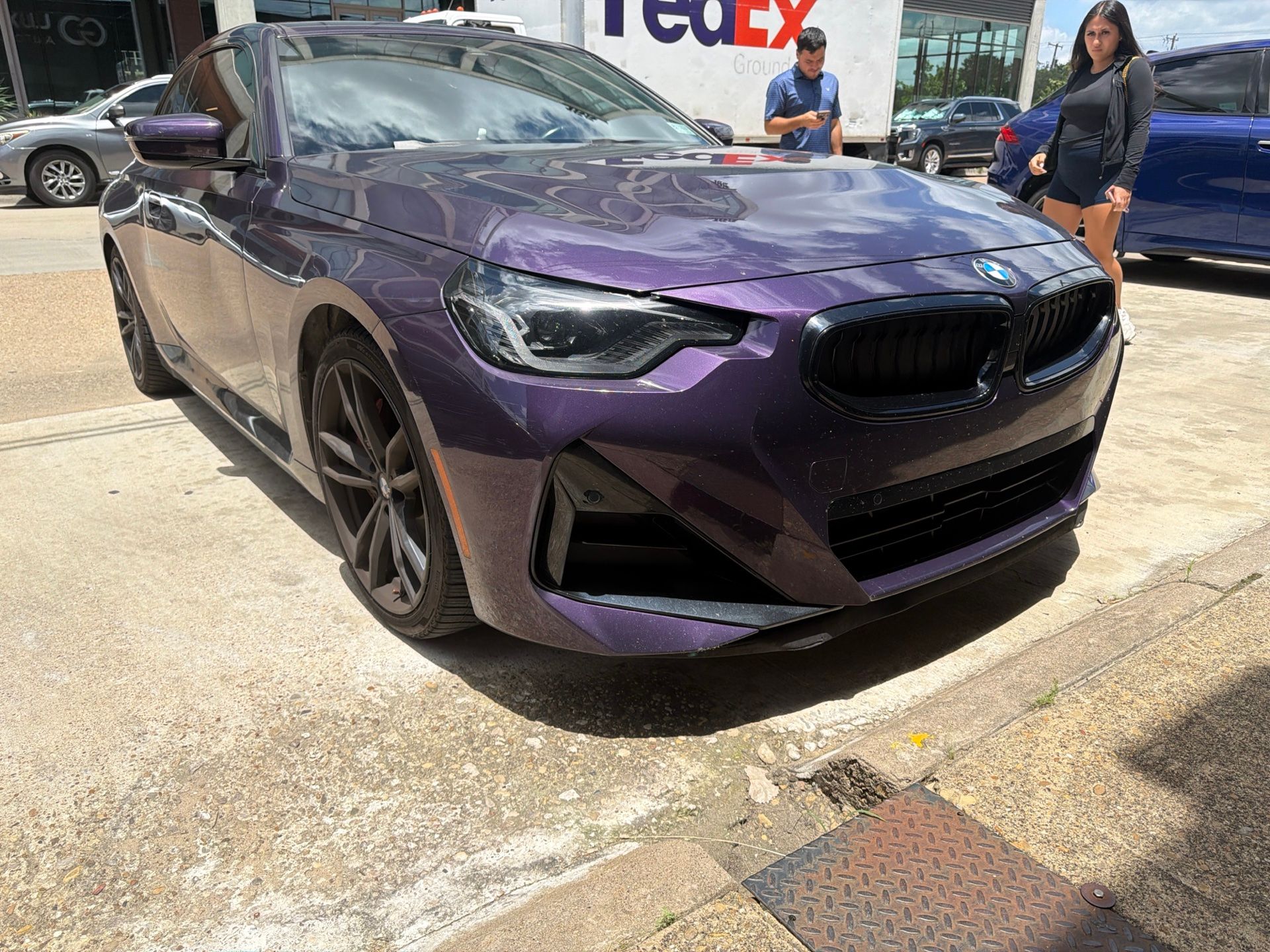 Thundernight Metallic 2023 BMW 2 Series Coupe Rear-Wheel Drive 8-Speed Automatic
