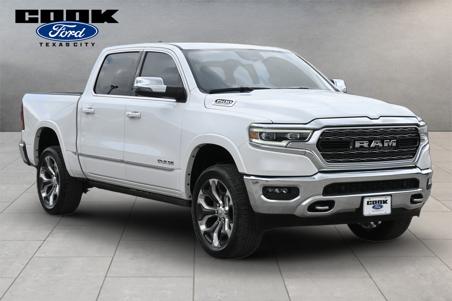 2023 Ram 1500 Limited White at Cook Ford