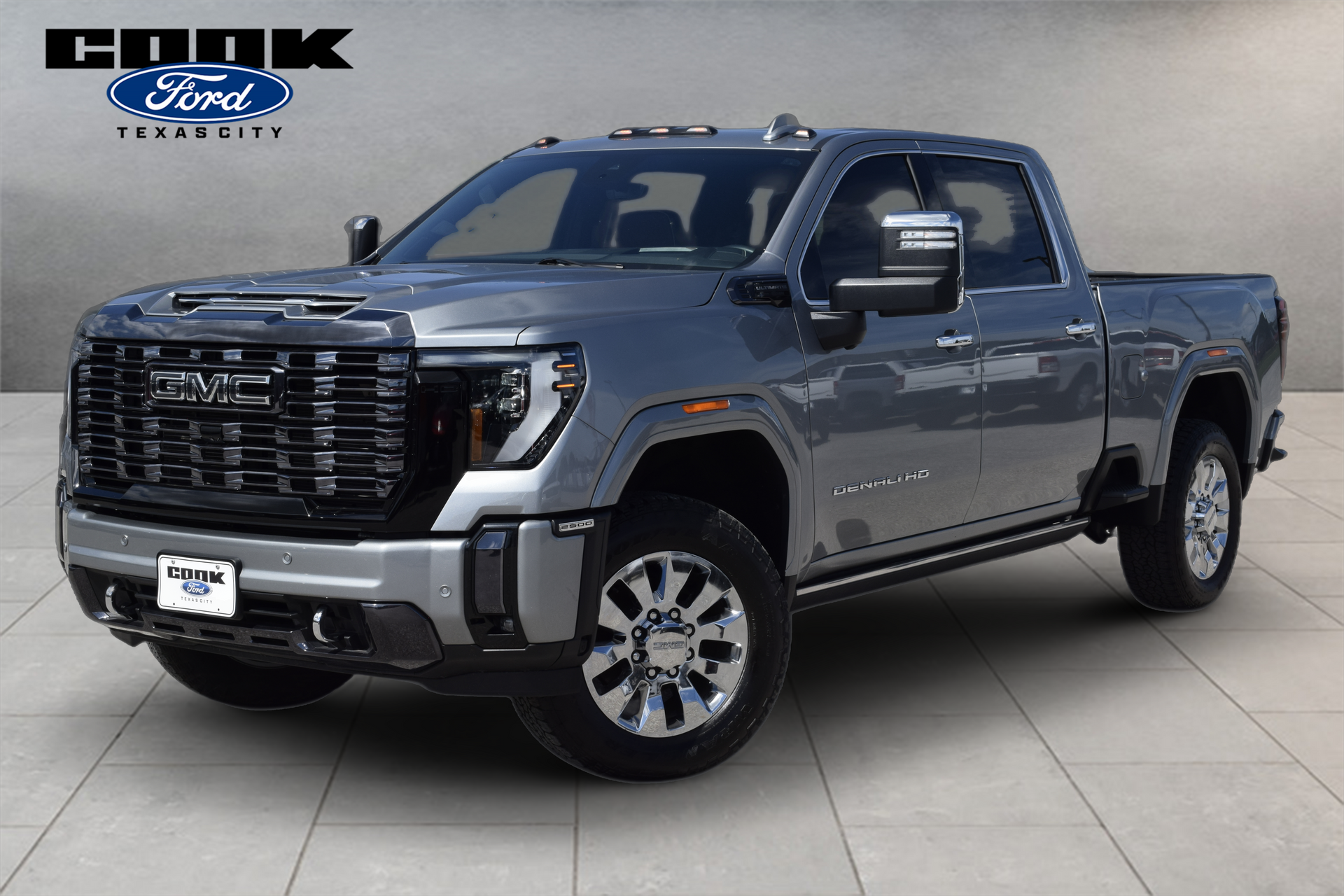 2024 GMC Sierra 2500HD Denali Ultimate Silver at EAG Ford Navasota