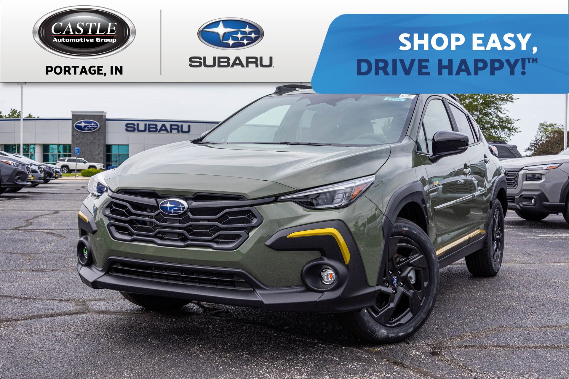 Alpine Green 2026 Subaru Crosstrek Sport AWD SUV / Crossover All-Wheel Drive Continuously Variable Transmission