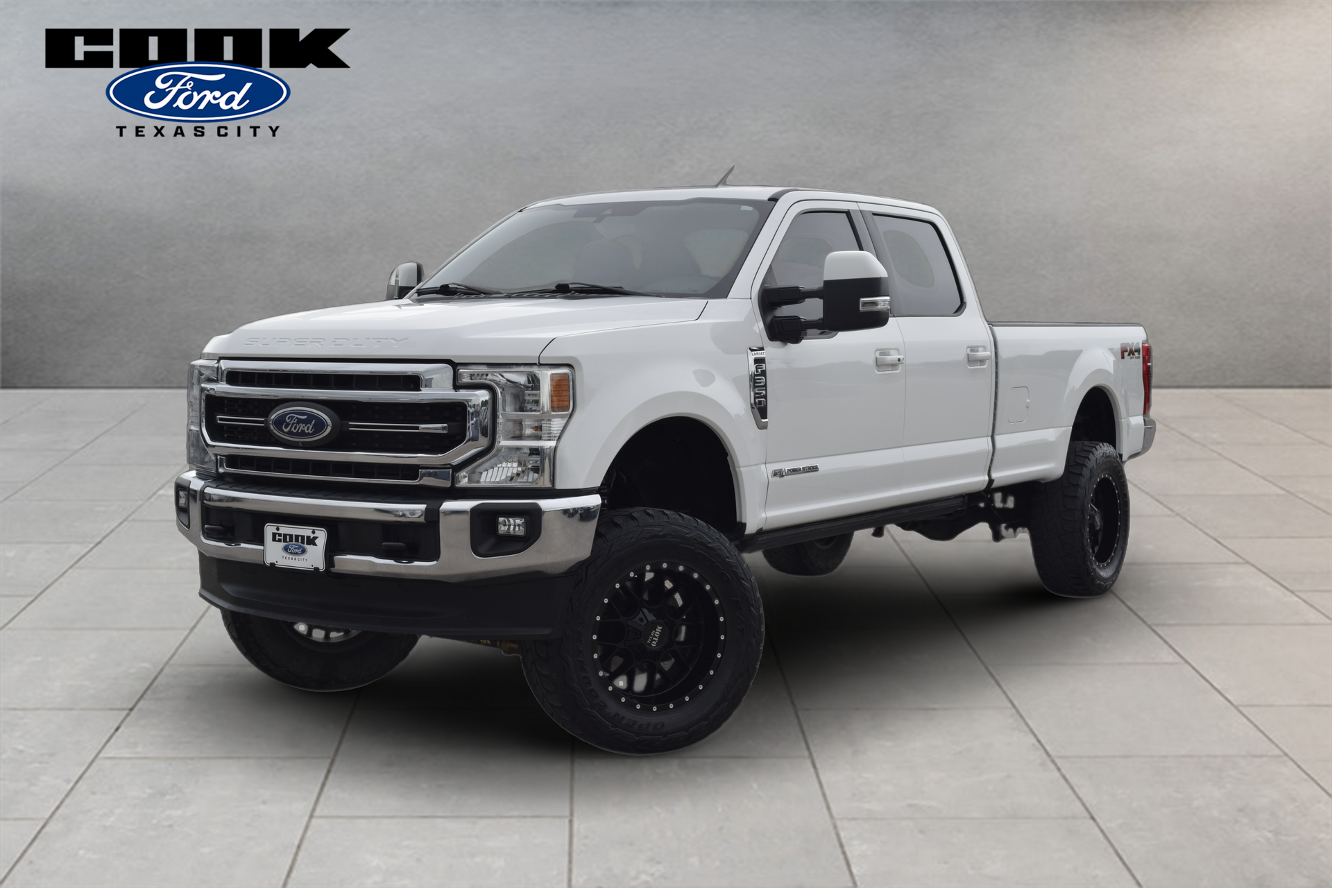 2022 Ford F-350SD Lariat White at Don McGill Toyota