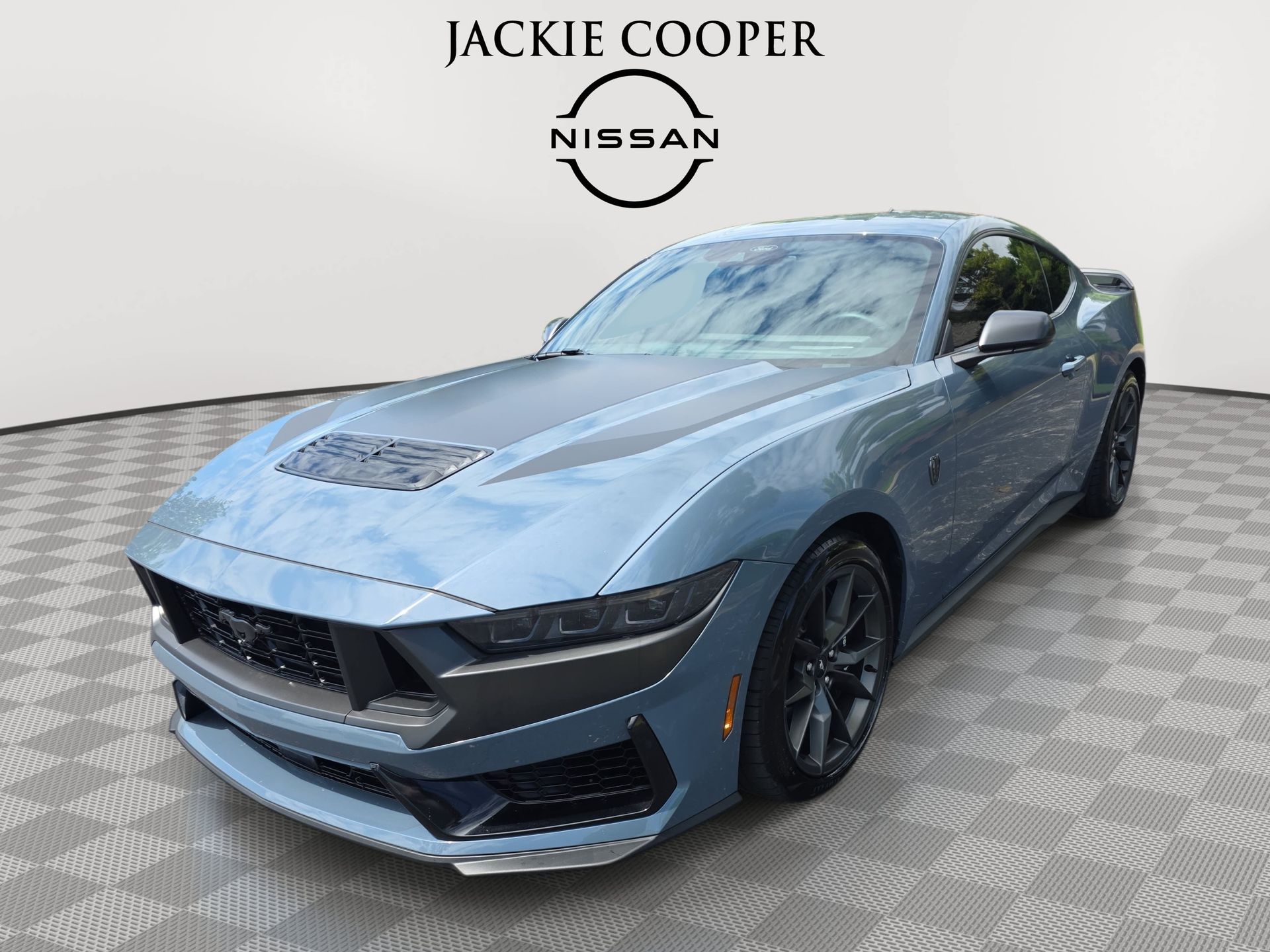 Vapor Blue 2024 Ford Mustang Coupe Rear-Wheel Drive Automatic