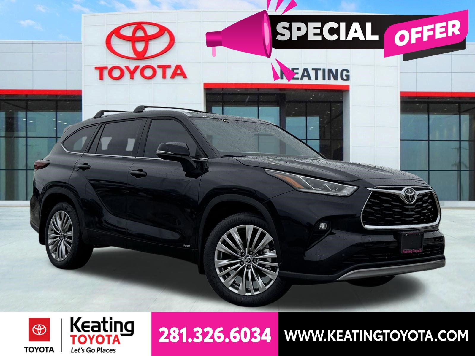 0218 2026 Toyota Highlander Hybrid Platinum AWD SUV / Crossover All-Wheel Drive Continuously Variable Transmission