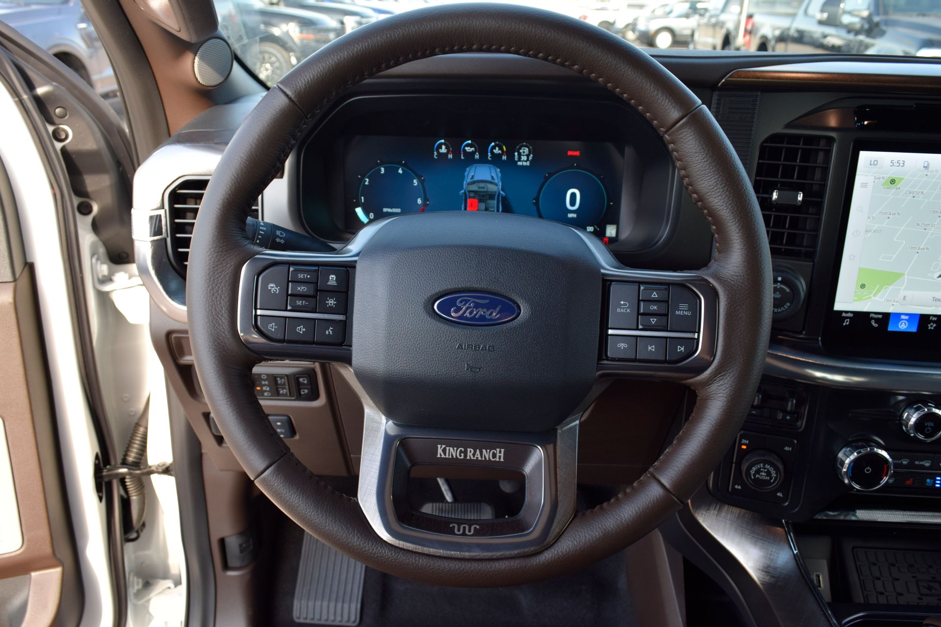 2026 Ford F-150 King Ranch White at Legacy Ford