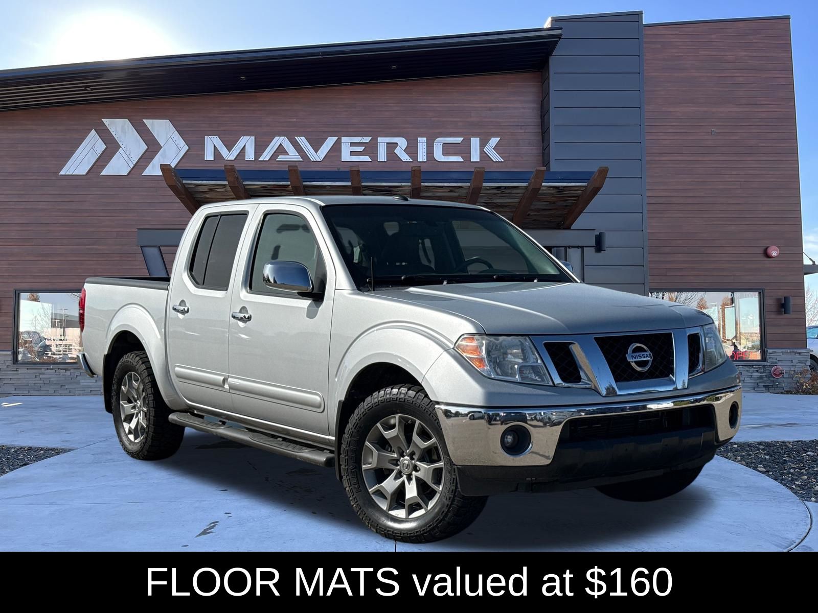 Brilliant Silver Metallic 2019 Nissan Frontier Pickup Truck Four-Wheel Drive Automatic