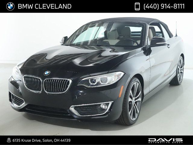 Jet Black 2016 BMW 2 Series 228i xDrive Convertible AWD Convertible All-Wheel Drive 8-Speed Automatic
