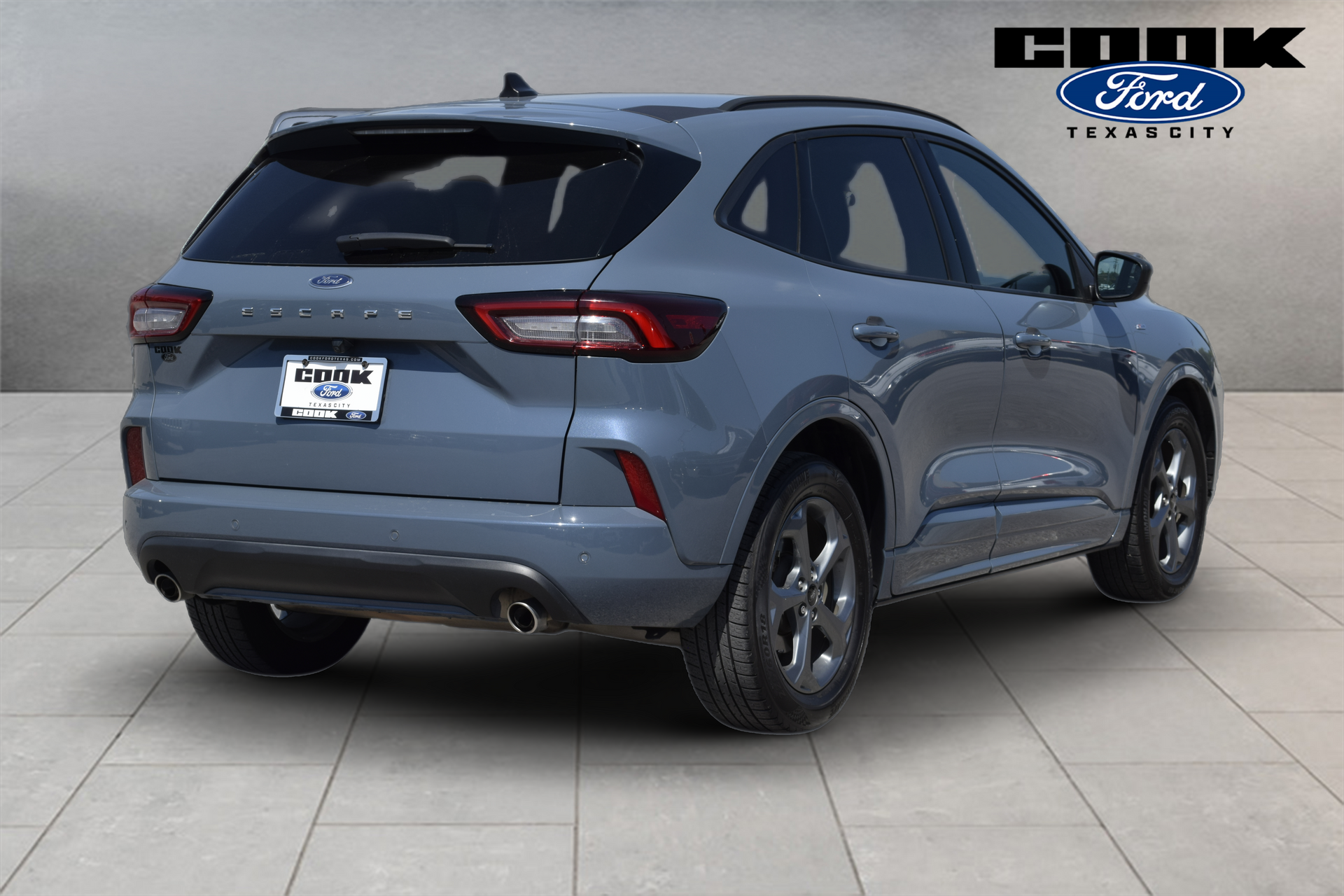 2023 Ford Escape ST-Line Blue at DeMontrond Ford