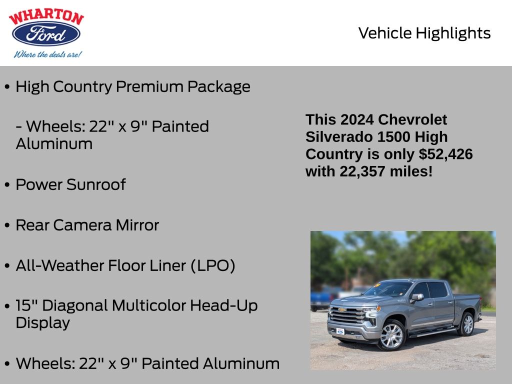 2024 Chevrolet Silverado 1500 High Country - 10