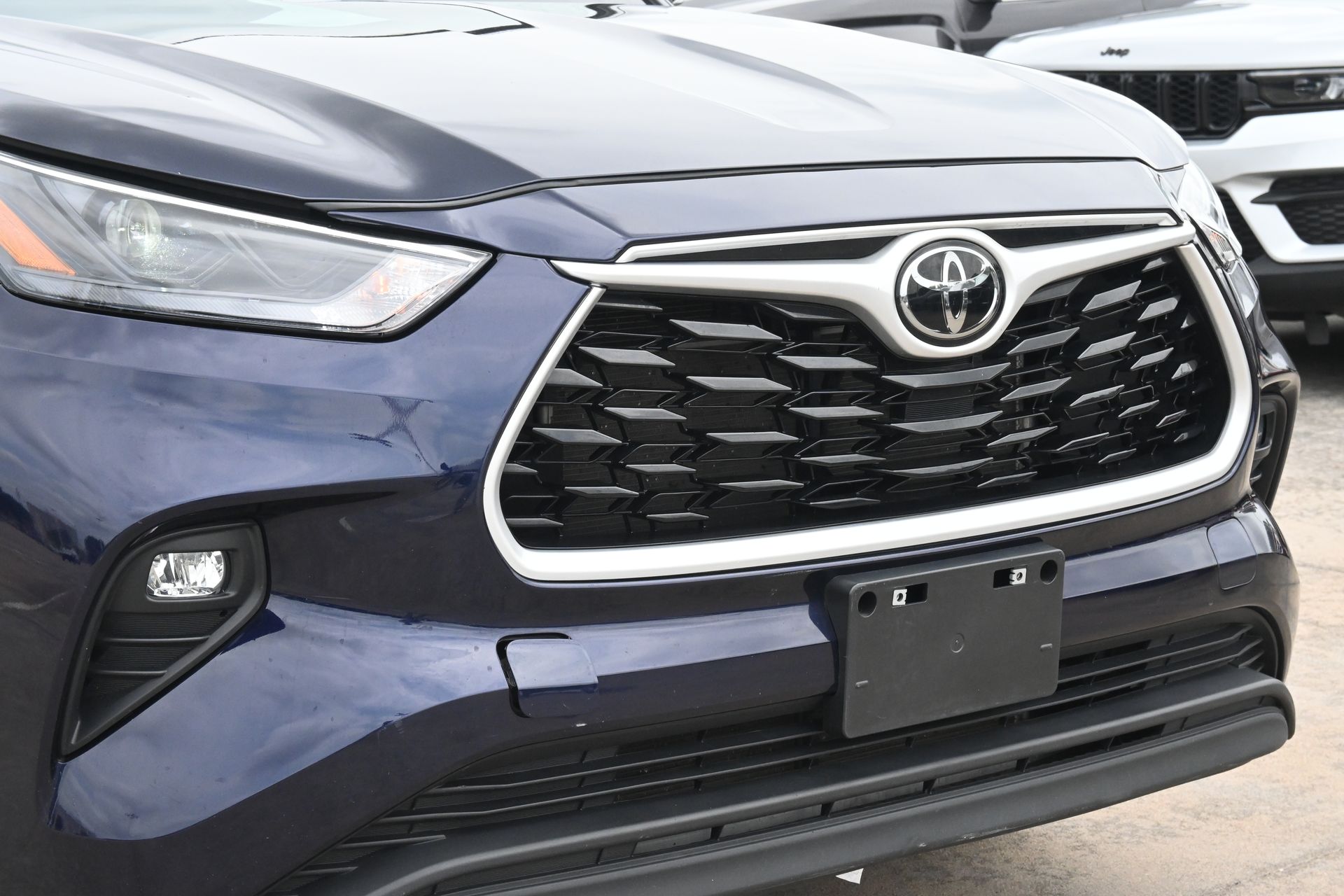 2023 Toyota Highlander LE Blue at Joe Myers Mazda Kia