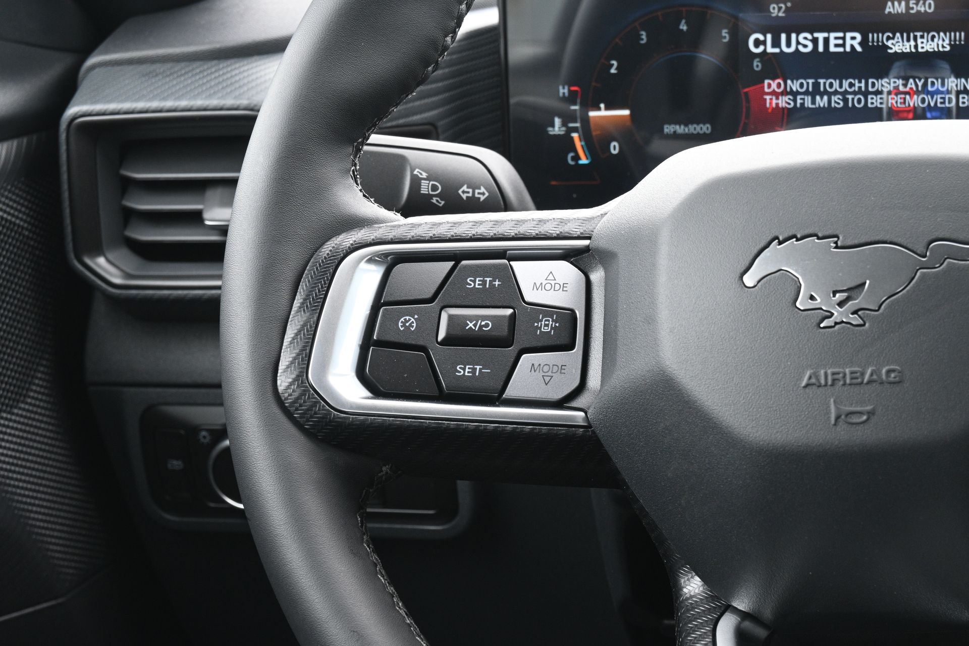 2026 Ford Mustang EcoBoost White at Wharton Ford