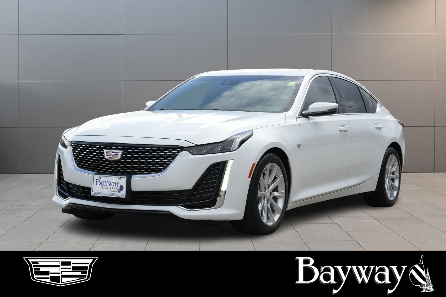 2023 Cadillac CT5 Luxury White at Bayway Cadillac Southwest