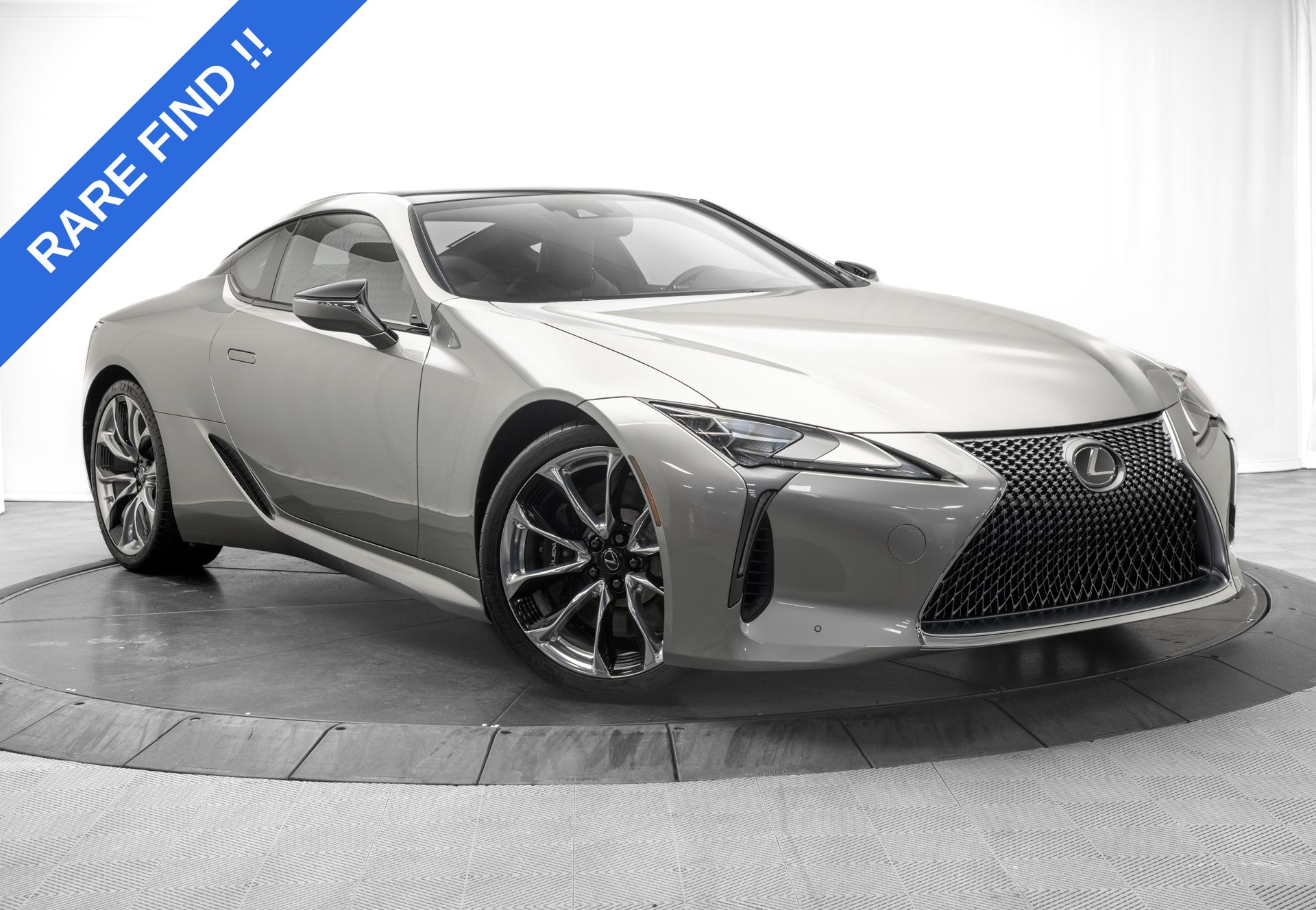 Silver 2021 Lexus LC Coupe Rear-Wheel Drive Automatic
