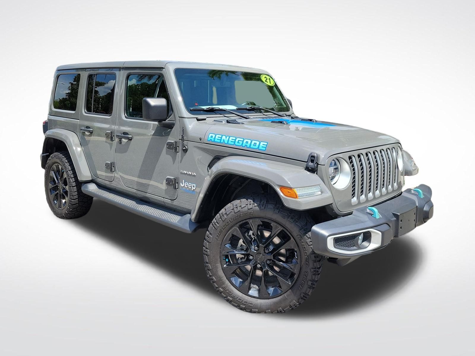 Sting-Gray Clearcoat 2021 Jeep Wrangler 4xe SUV / Crossover Four-Wheel Drive 8-Speed Automatic