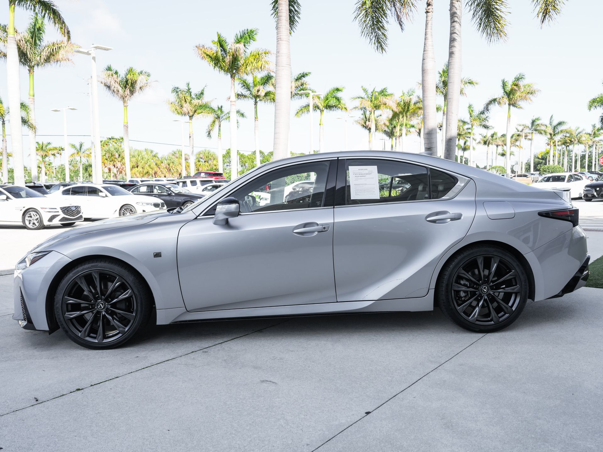 used 2023 Lexus IS car, priced at $36,300