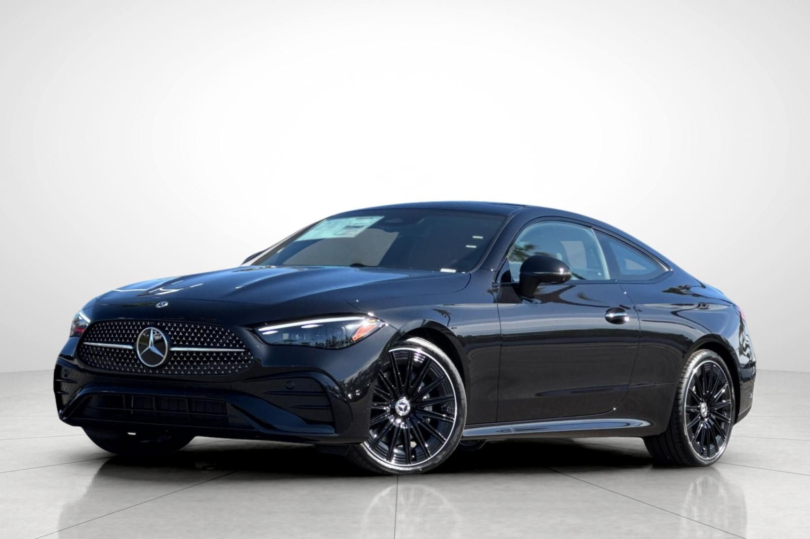 Obsidian Black Metallic 2026 Mercedes-Benz CLE Coupe All-Wheel Drive 9-Speed Automatic