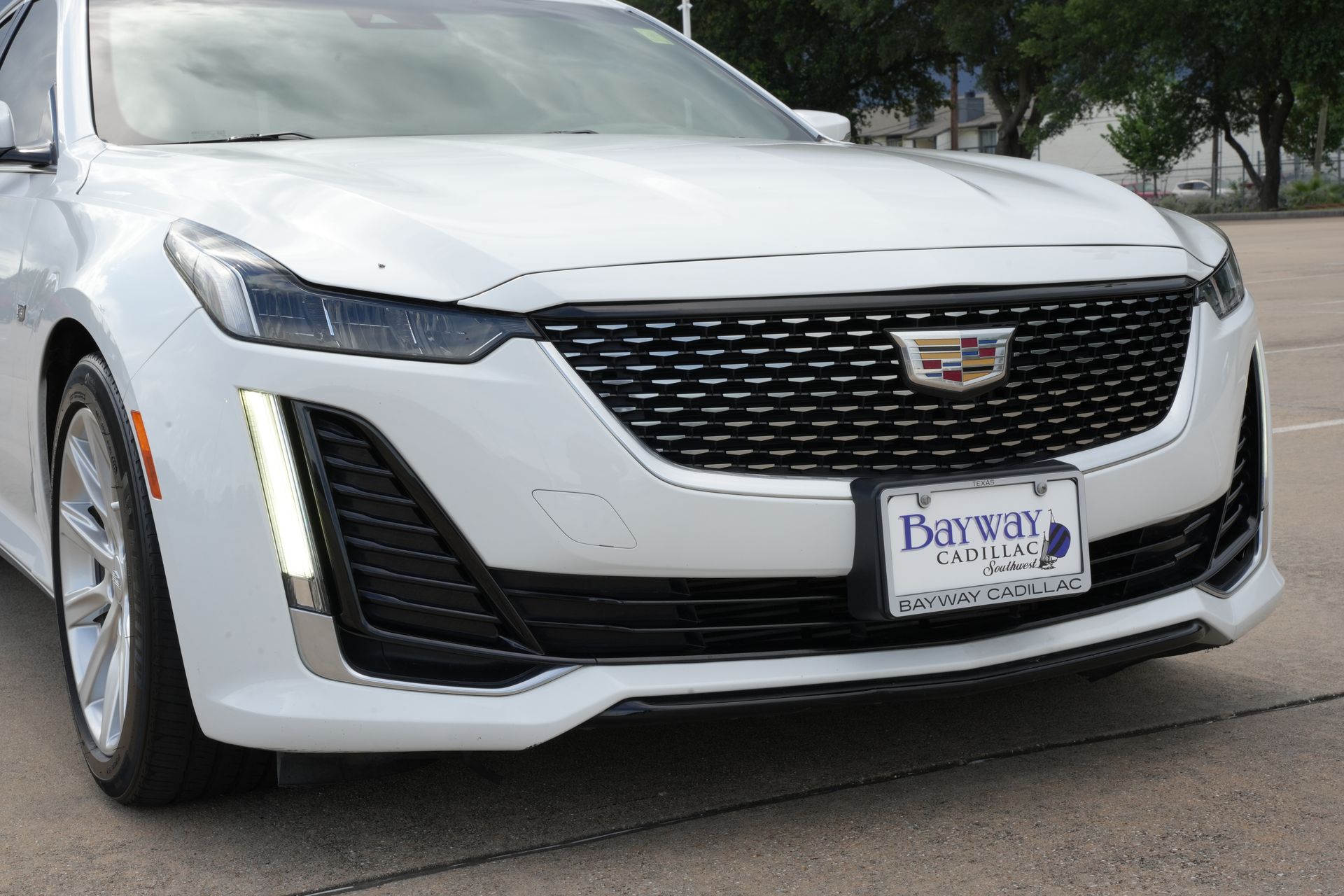 2023 Cadillac CT5 Luxury White at Bayway Cadillac Southwest