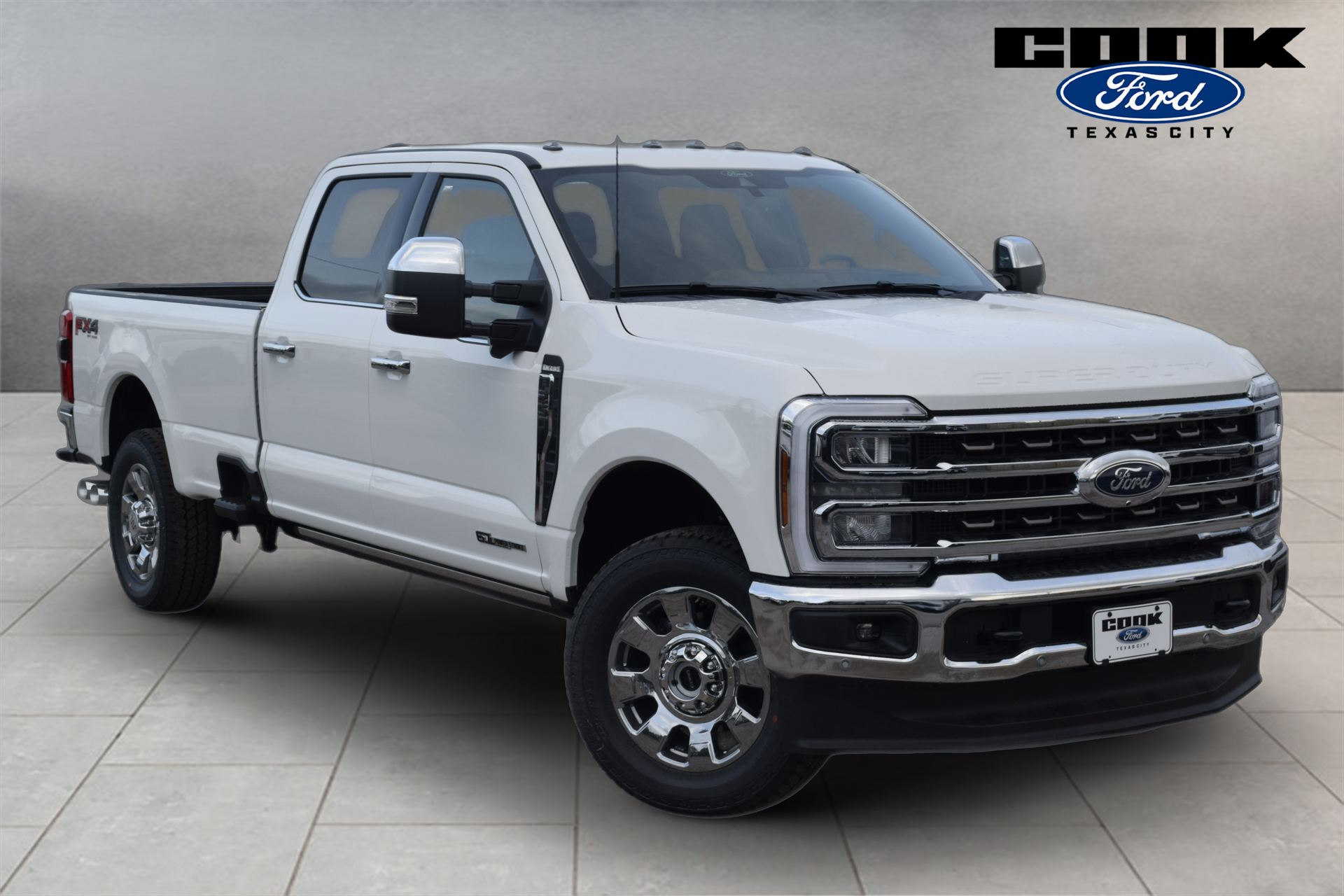 2026 Ford F-250SD King Ranch White at DeMontrond Gulf Freeway