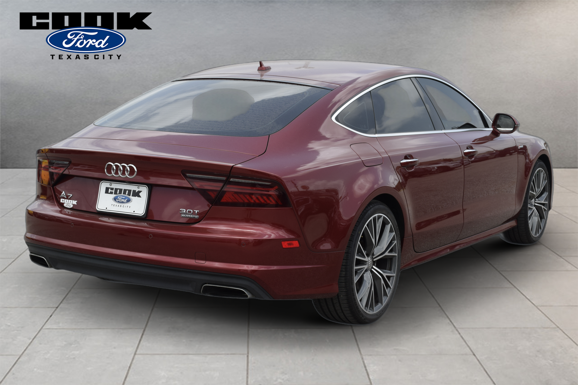 2017 Audi A7 3.0T Premium Plus Red at Community Toyota