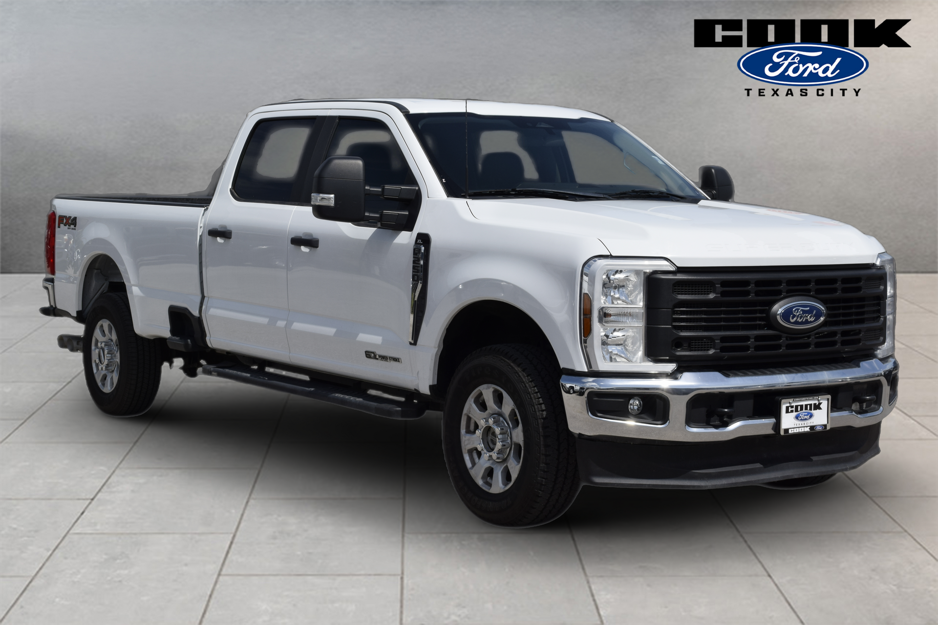 2024 Ford F-250SD XL White at South Houston Nissan