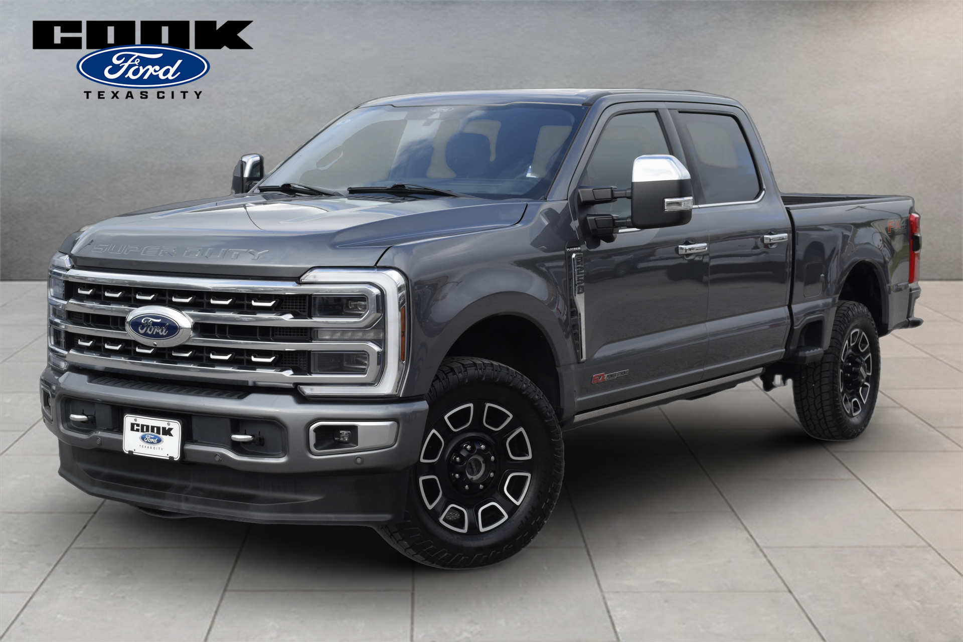 2024 Ford F-250SD Platinum Gray at AutoSavvy Houston Southwest