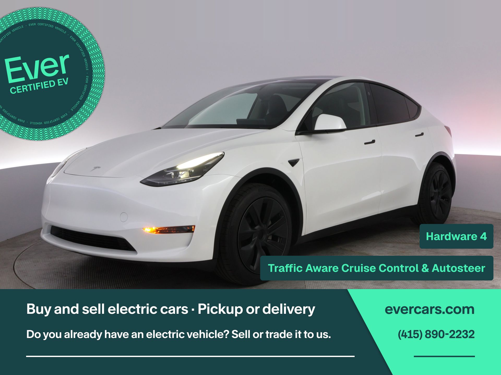White 2024 Tesla Model Y SUV / Crossover Rear-Wheel Drive 1-Speed Automatic