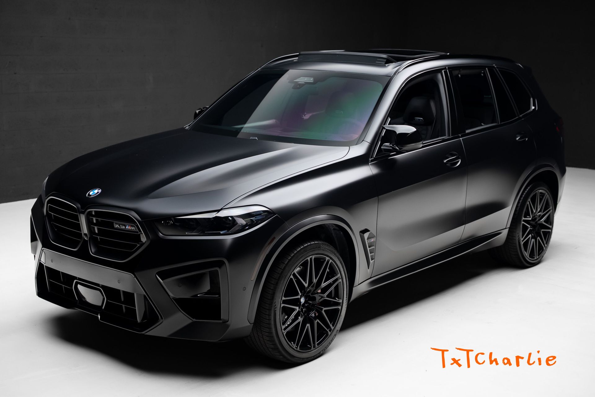 Black Sapphire Metallic 2024 BMW X5 M SUV / Crossover All-Wheel Drive 8-Speed Automatic